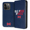 University of Mississippi Ole Miss Rebels iPhone 15 Pro Folio Case